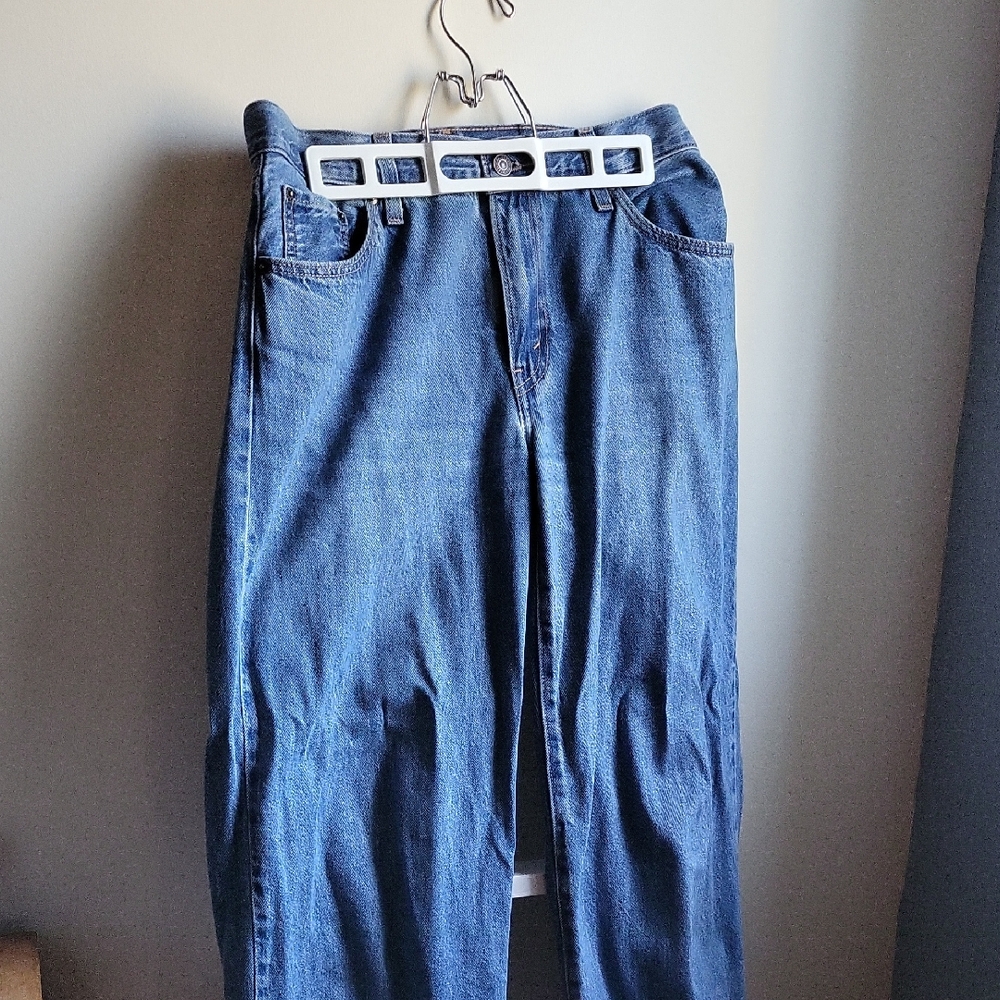 Levi's Light Blue Baggy Dad Jeans